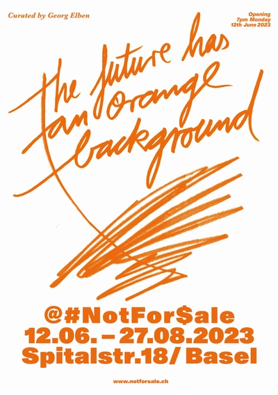 The future has an orange background - Poster
