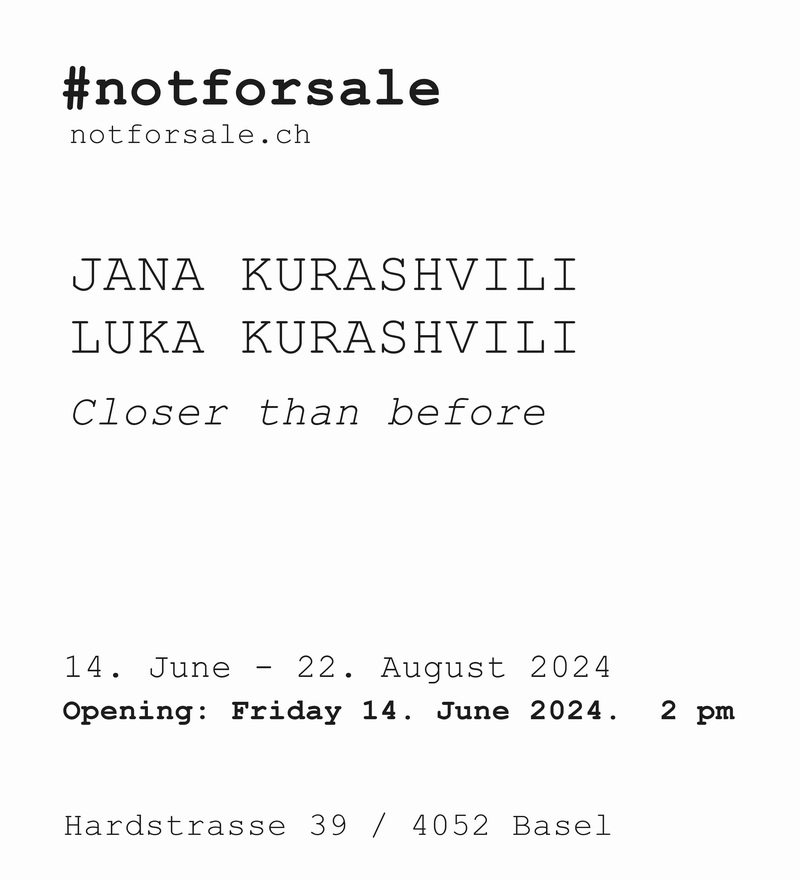 Jana & Luka Kurashvili Show in Basel - Poster